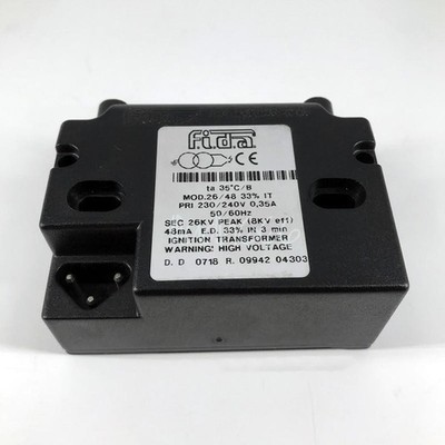 1PC NEW FIDA Ignition Transformer MOD.26/48 33% IT For Burner *lm