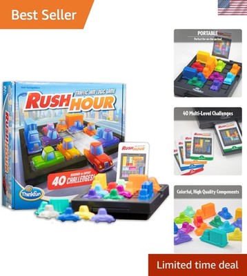 Rush Hour Traffic Jam Game - 40 Challenges to Develop Critical Thinking Skills