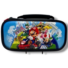 Nintendo Switch RDS Industries Mario Kart 8 Deluxe Travel Case Hard Shell Black