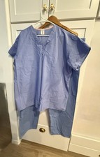 Halloween Costume Standard Textile Blue 2 Piece scrubs pants 2XL, top XL