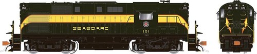 Rapido Trains 031088 HO SAL RS-11 Diesellok Standard DC #104 | Zustand: New
