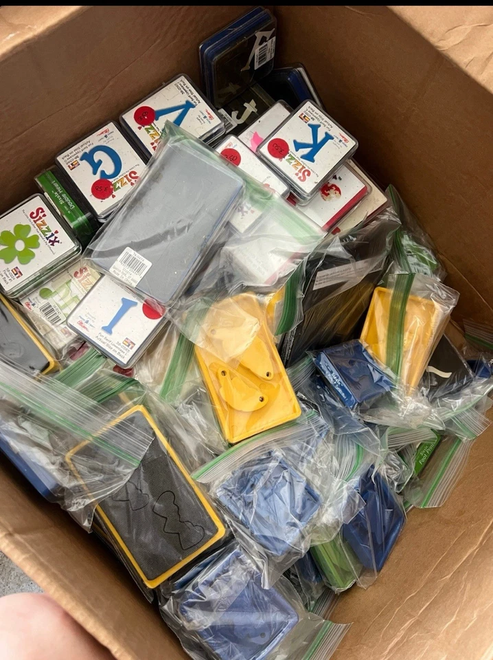 Lote Máquina Troqueladora Prensa Roja Original Sizzix - 8 Almohadillas Provo Foto 4 de 4