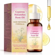 NEW Cyperus Rotundus Oil - 60ml Natural Cyperus Rotundus Oil For Hair Removal