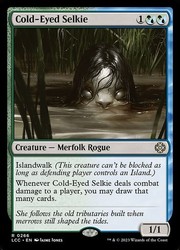 Cold-Eyed Selkie 266/401 Commander: The Lost Caverns of Ixalan