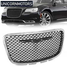 Front Bumper Grille Grill For 2015-2023 Chrysler 300 Chrome Black 5sw16rxfae Front Bumper Grille Grill For 2015-2023 Chrysler 300 Chrome Black 5sw16rxfae
