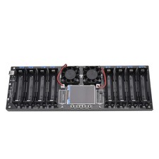 2.4in LCD Screen Internal Resistance Tester Apply 18650 battery holder