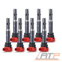 8X ZÜNdspule FÜR Audi A5 8T S5 A6 C6 4F A8 4E 4H Q7 R8 VW Touareg 4.2 FSI V8