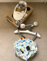 Bright Starts Parade Door Jumper Doorway Baby Bouncer Seat & Door Clamp