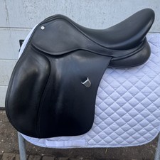 Bates VSD 17 Inch  Black Leather saddle 