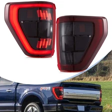 Set VLAND Full LED Headlights Tail Lights For 2021-2023 Ford F150 w/Animation