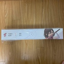 YUKI AIM - 2023 DROP 1 - KATANA LARGE MOUSEPAD LIMITED WHITE FPS Mouse Pad