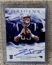 🔥2019 Origins JARRETT STIDHAM Rookie Auto ON CARD Autograph RC Broncos Patriots
