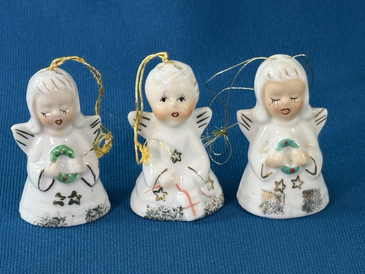Porcelain Christmas Angels Collectible Holiday & Seasonal