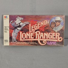 The Legend Of The Lone Ranger Board Game 1980 Vintage MB