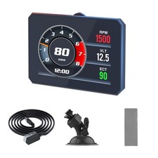 Obd2 Car Hud Speedometer Digital Display Overspeed Warning High Quality New