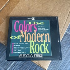 The Colors of Modern Rock Sega CD Virtual VCR Disc + Manual