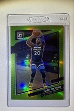 2021-22 Panini Donruss Optic - Josh Okogie #112 Lime Green Prizm 50/149