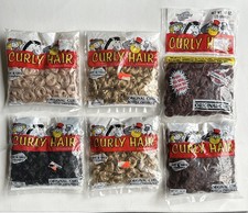 Doll Hair One Only Original Curl Curly .9 oz Black 2 Blondes Autumn Brown New