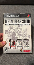 Konami Metal Gear Solid Essential Collection Box Set PS2 NTSC-U/C M 2008