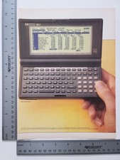 Hewlett Packard 95Lx Vintage Print Pda Computer Hardware Print Advertisement