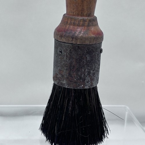 Antique Wood Bristle & Horsehair Whisk Broom Clothes/Barber Brush VTG 5" RARE - Picture 3 of 9