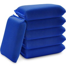 Bug Remover Car Wash Sponge 6 Pack Bug And Tar Remover For Cars Exterior Ultra