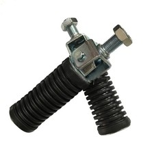 Universal Motorcycle Rear Pillion Footpegs Footrests Foot Pegs Rest 10MM Thread