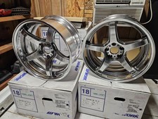 Work Emotion T5r 2p Wheels 18x9.522 5x114.3 Gts Set Of 4 New