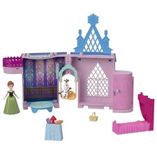 Mattel Disney Frozen Anna Arendelle Castle Stackable Playset Mini Doll JDP65