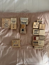 Wooden Stamps Variety take All 17