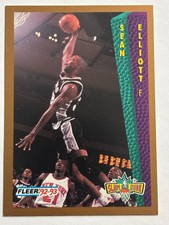 1992-93 Fleer #271 Sean Elliott San Antonio Spurs Slam Dunk