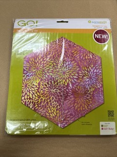 AccuQuilt GO! Hexagon 4 1/2 sides (4 1/4 finished) 55438 In Original Packaging