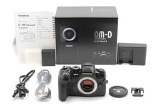 "MINT" Olympus OM-D E-M1 Mark II 20.4MP Black Mirrorless Digital w/Box