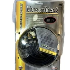 Monster Cable MonsterVideo 2 Component Video Cable 4m (13.1ft) HDTV High Perform