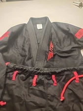 Elite Sports BJJ Gi  Size A2 Black Jui Jujitsu Martial Arts MMA