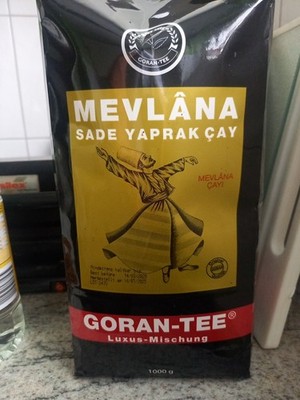 Mevlana Ceylon Goran Tee, 1 Kg 1000g LUXUS-Mischung Neu Unbenutzt Und Ungeöffne