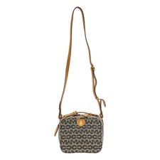 MARK CROSS Madison Monogram Crossbody Schultertasche Braun IT6D5E9U9OAQ