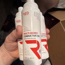 RED Medical Supplies MULTI-DEVICE Conductive Gel Med Grade 250mL Hypoallergenic