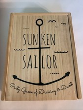 Sunken Sailor Board Game Party Game of Drawing and Deceit