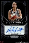 2021 Panini Prizm WNBA Signatures Becky Hammon AUTO Stars HOF