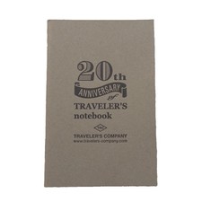 REFILL Notebook ONLY Fits TRAVELERS Notebook Limited Card Size 20th Anniversary
