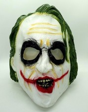 Batman Dark Knight Joker Rubber Mask Heath Ledger Halloween DC Rubies