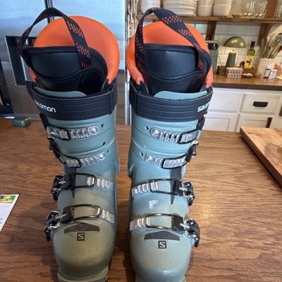 Salomon Shift Pro 80 T Women's Ski Boots Green/Black/Orange 22-23 GripWalk