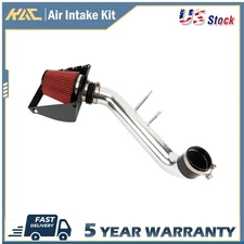 Cold Air Intake Kit w/ Heat Shield + Red Filter 3.25" Fits 2015-2020 Ford F-150