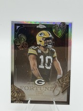 2025 Topps NFL Chrome - Jordan Love - Fortune 15 Refractor #F15-17