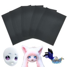 Fursuit Eye Mesh, Printable PVC Plastic Mesh Sheet for Mask 11.81 x Black