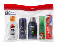 Travel Toiletries Kit Men Cabin Approved SPF50 Sun & Insect Repellent 100ml