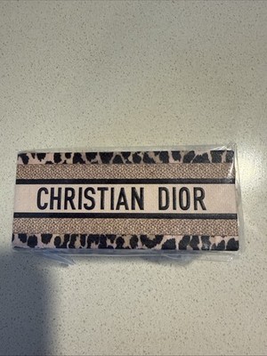 Christian Dior Mitzah Novelty Lipstick Holder Case Leopard Animal Pattern