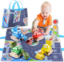 Giochi Bambini 1 2 3 Anni, Set Di Macchinine per Bimbo Regalo Bambino 1 Anno Gio