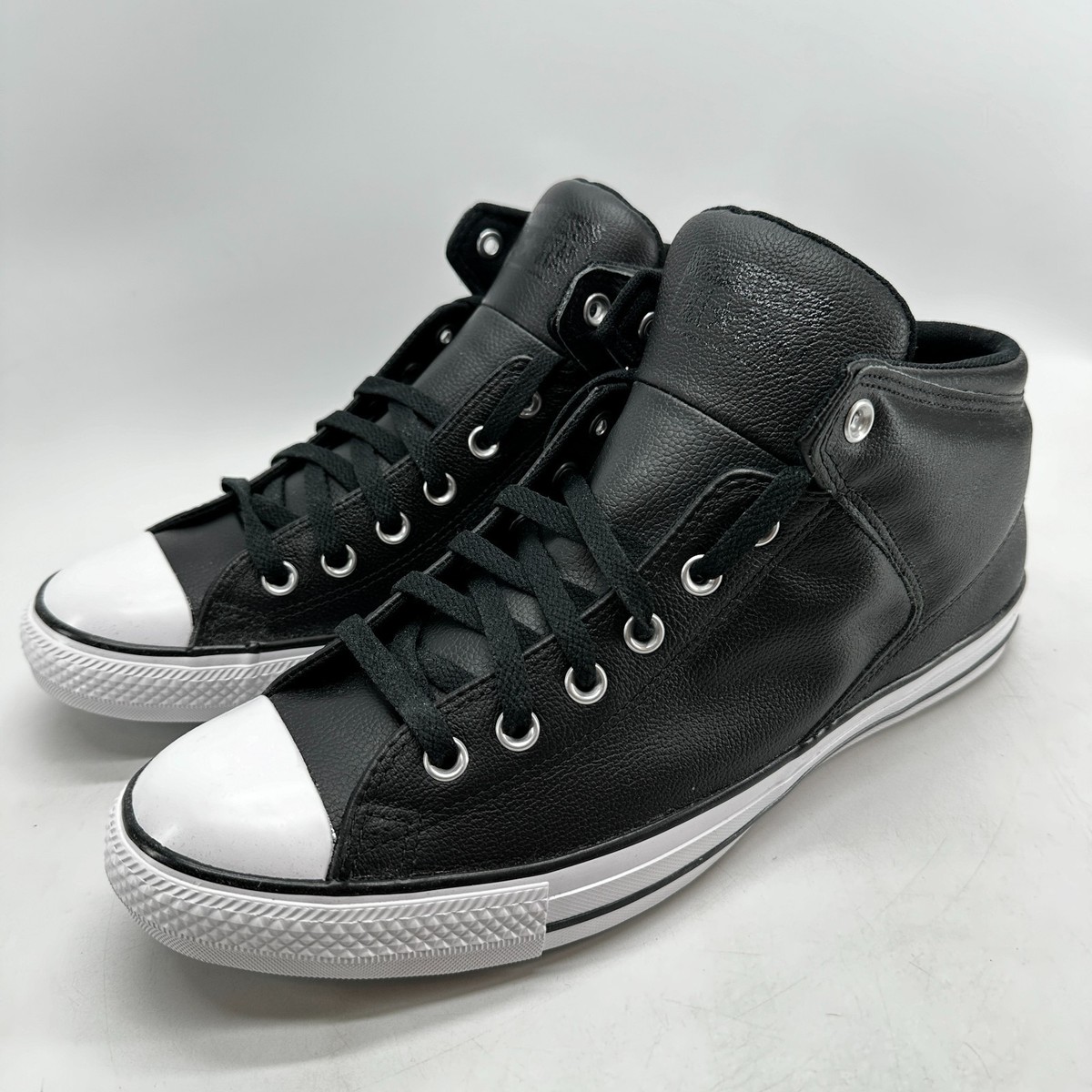 Leather Chuck Taylor All Star Hi Street Converse Men's Street